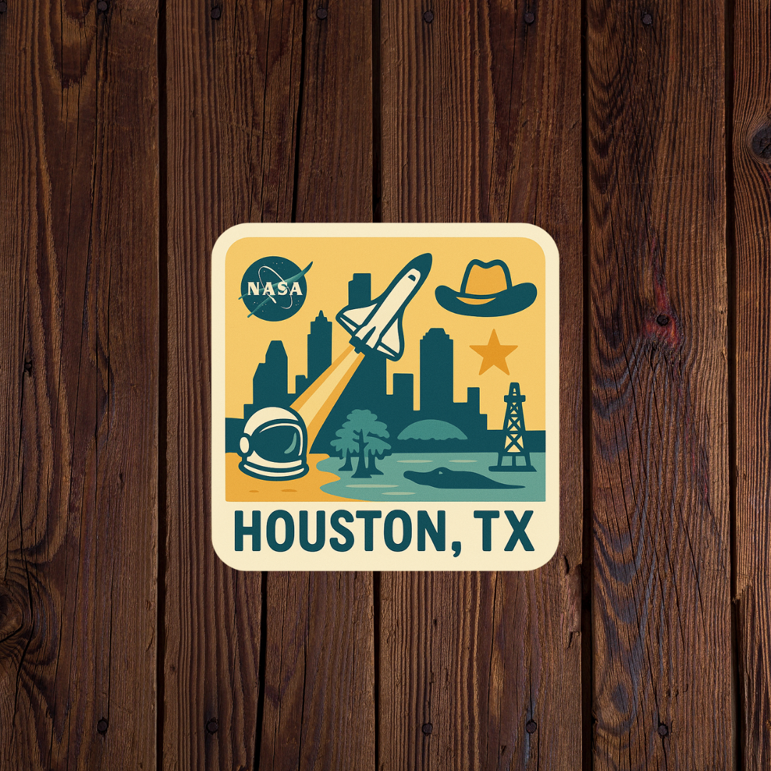 Houston, TX Sticker