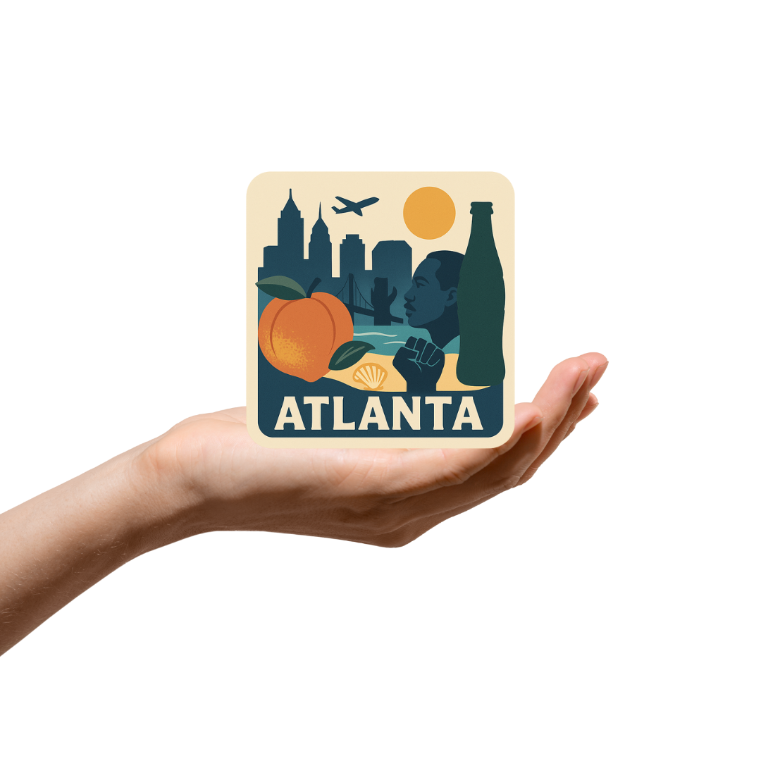 Atlanta Icon City Sticker