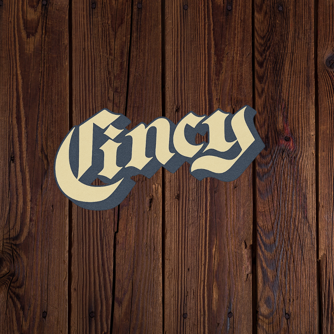 Cincy Sticker