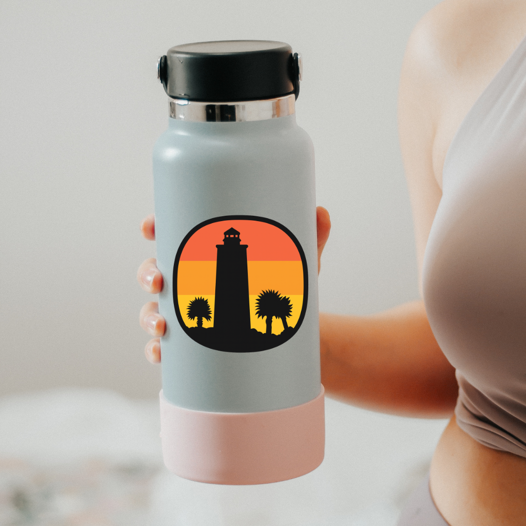 Beach Sunset Sticker