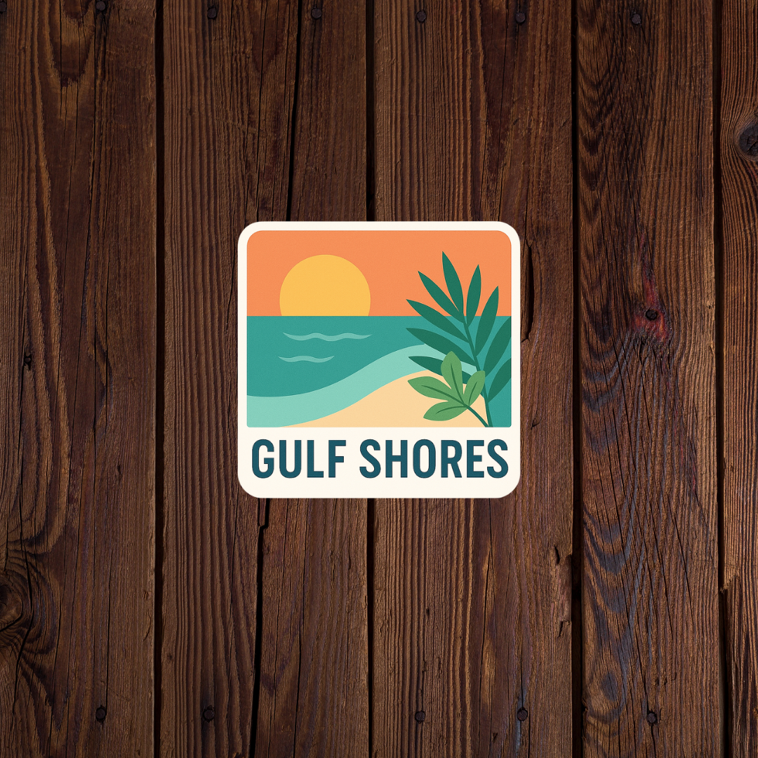 Gulf Shore Sticker