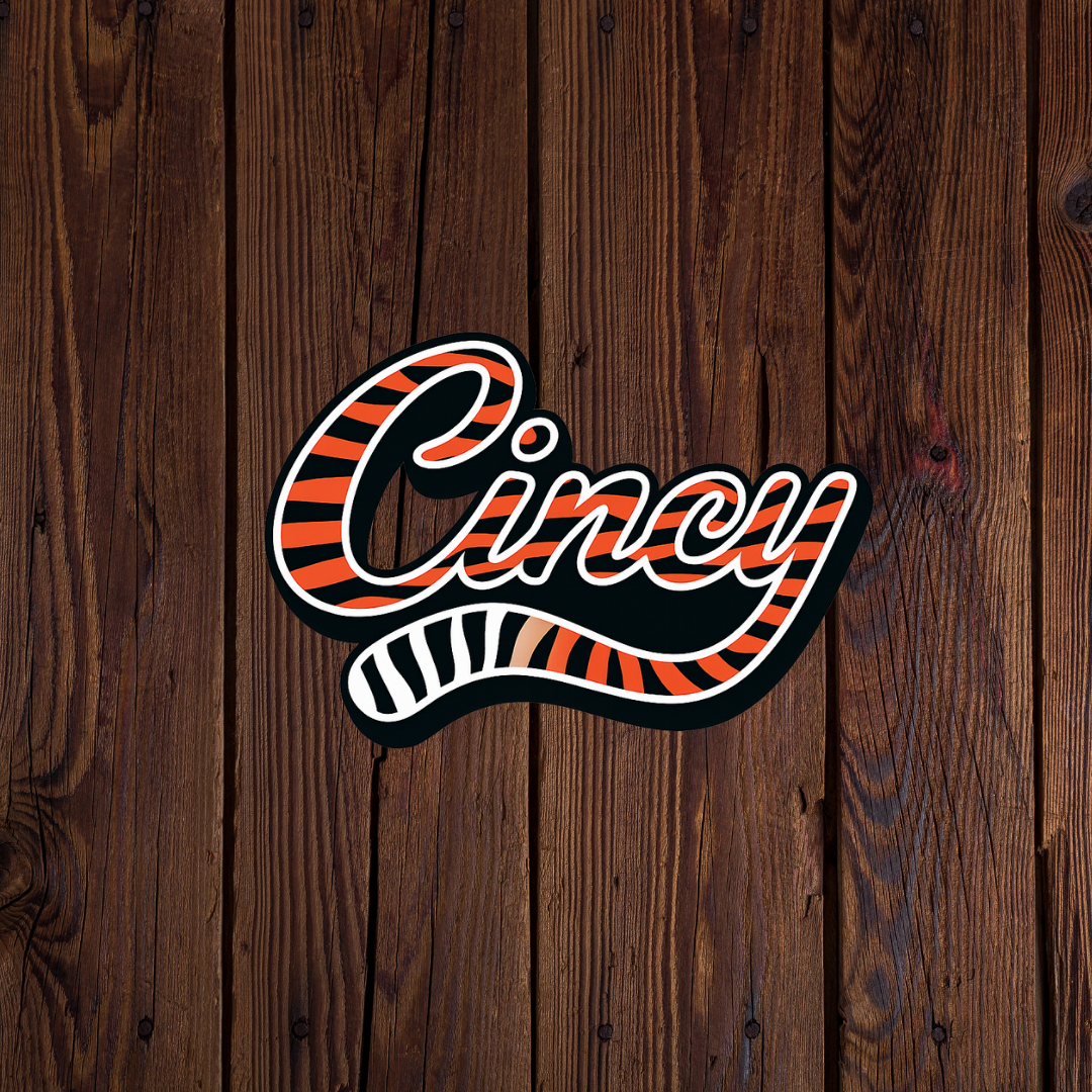 Cincy Sticker