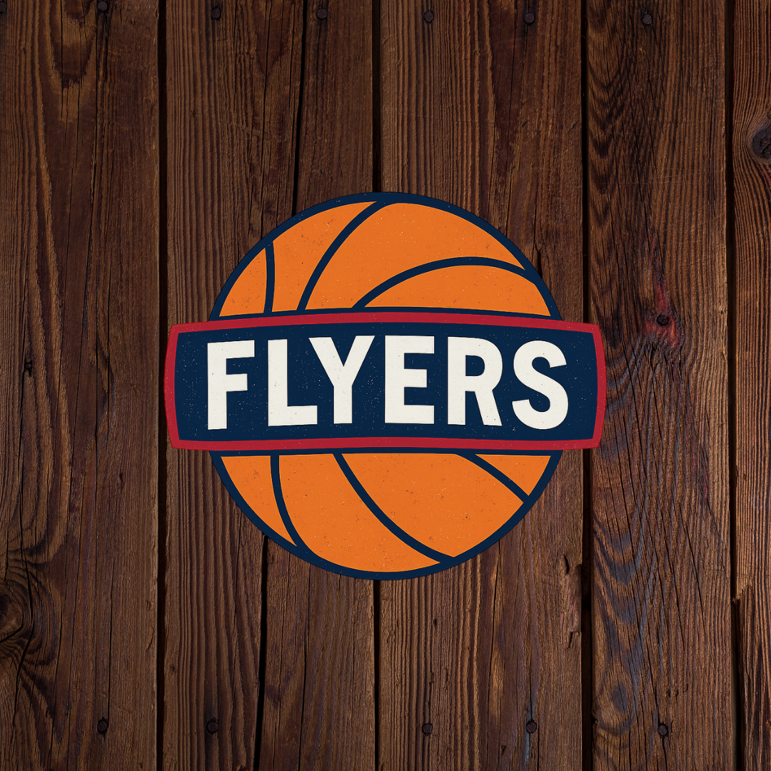 Flyers Basketball Sticker