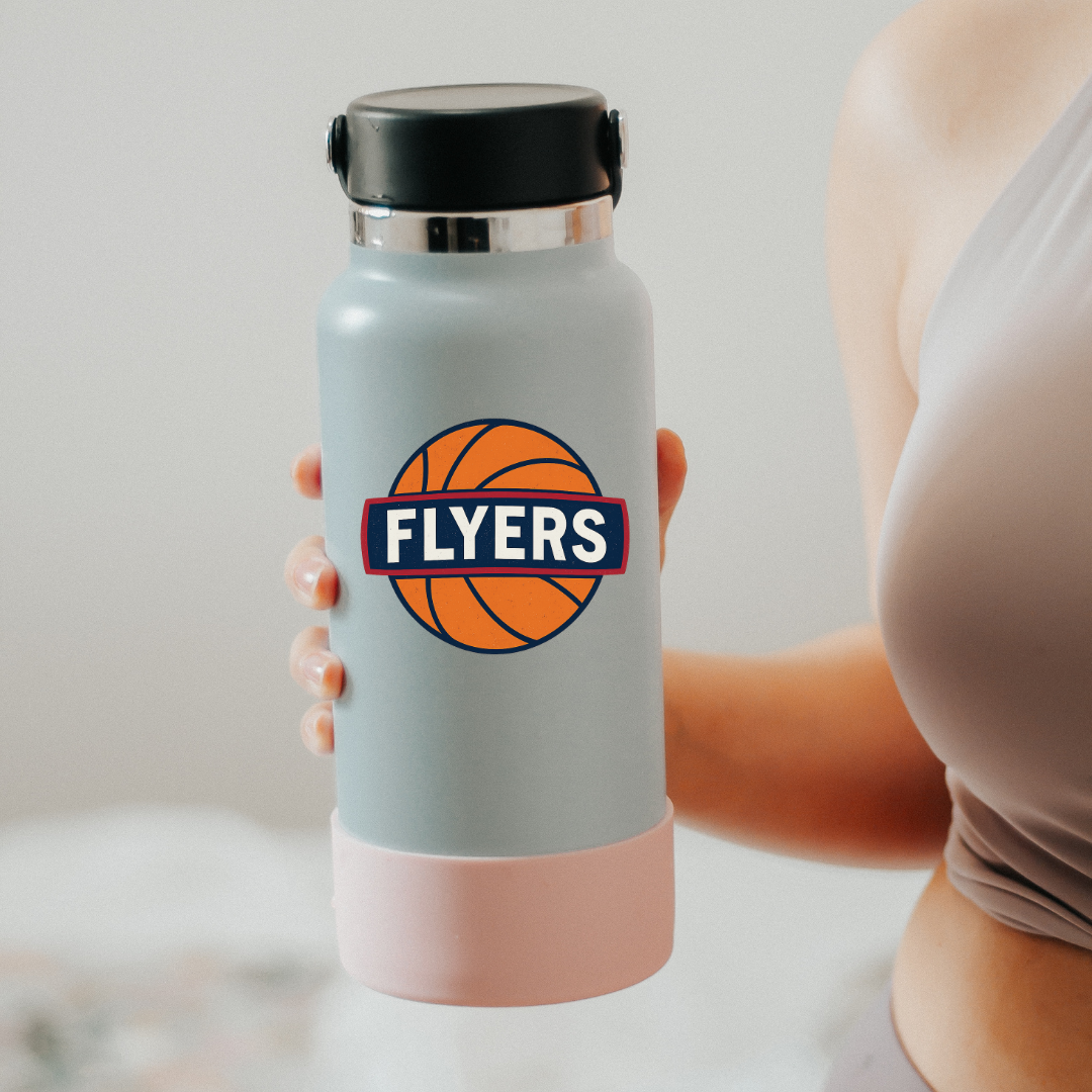 Flyers Basketball Sticker