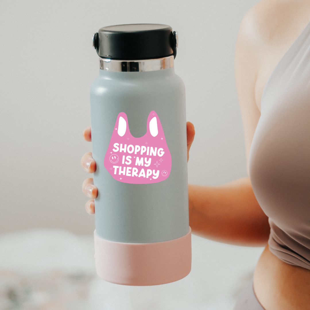 Shopping is my Therapy Sticker