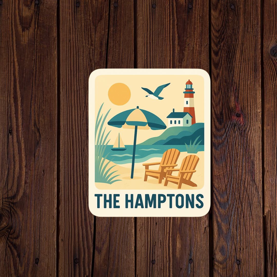 The Hamptons Sticker