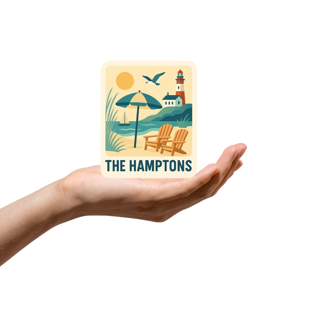 The Hamptons Sticker