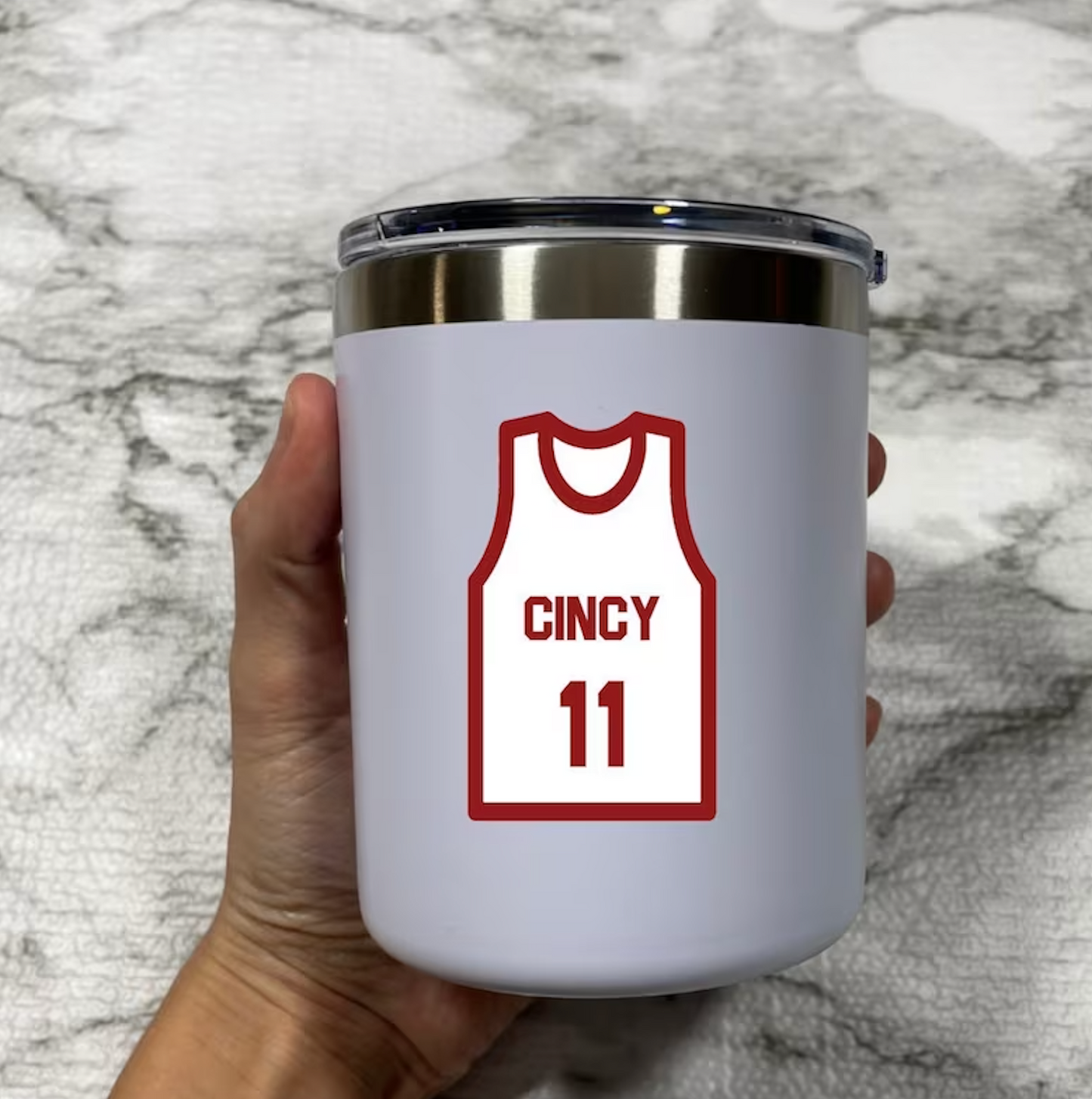 Cincy Jersey 12oz Tumbler
