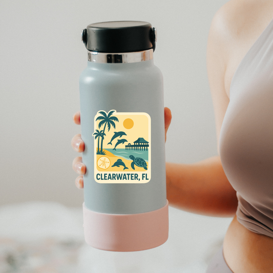 Clearwater, FL Sticker