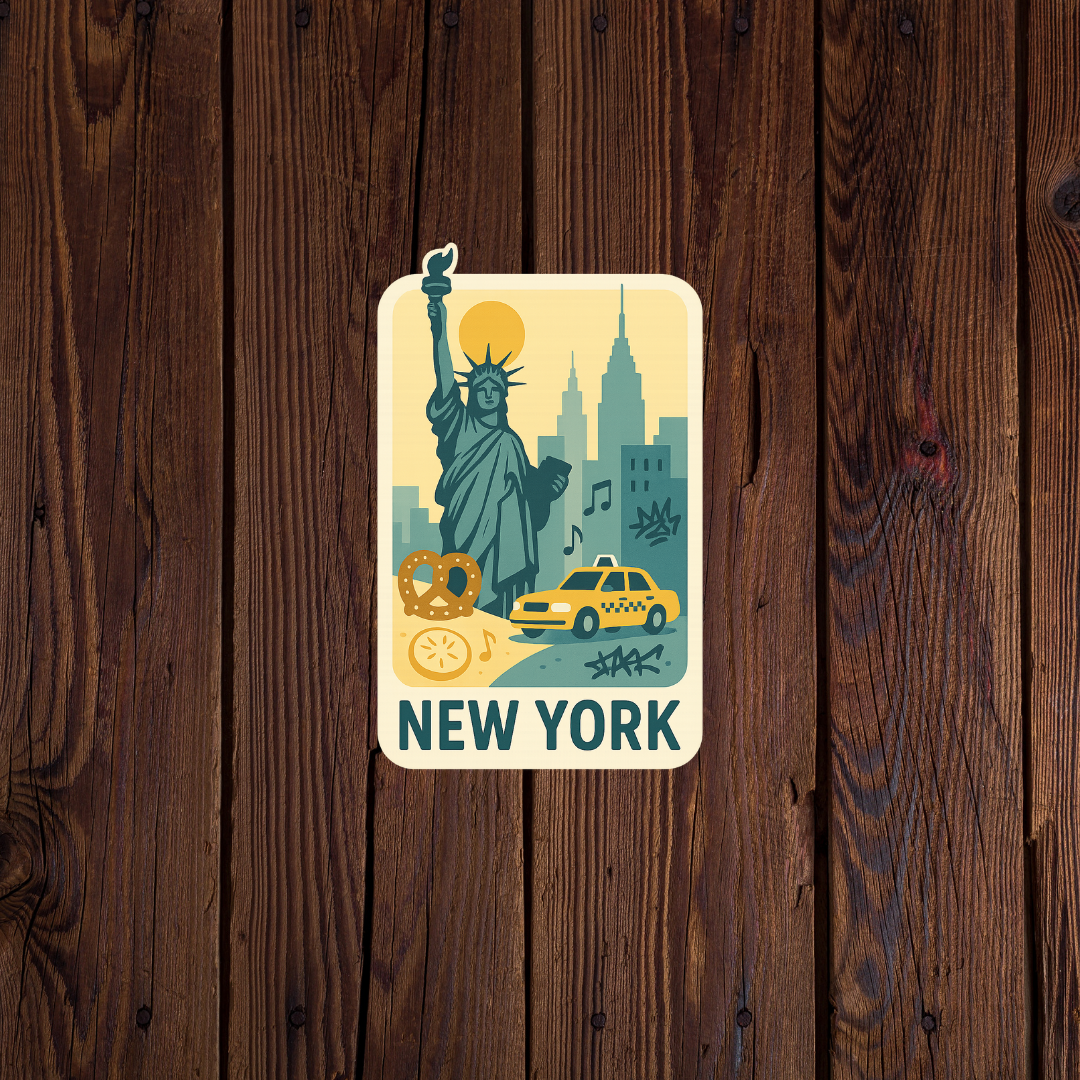 New York Icon Sticker