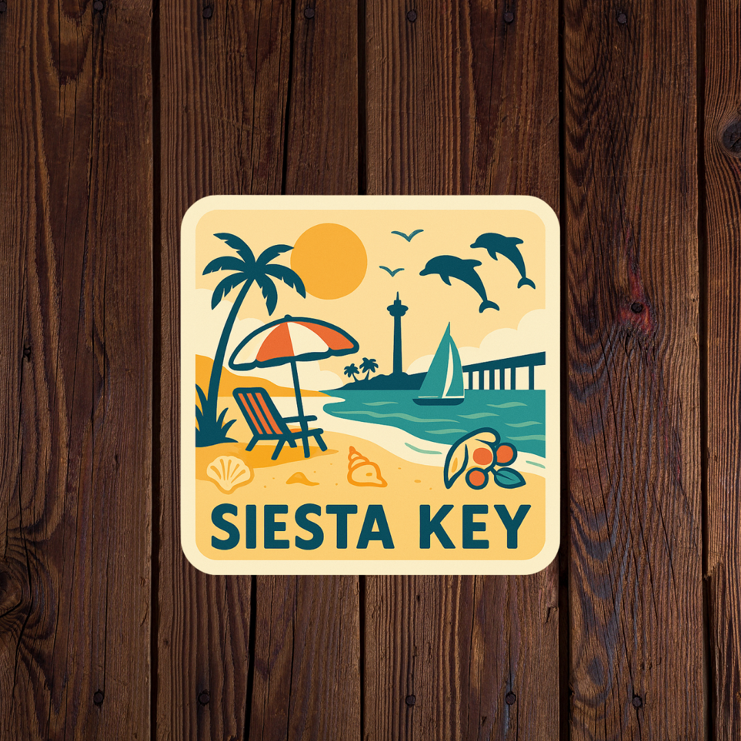 Siesta Key Sticker