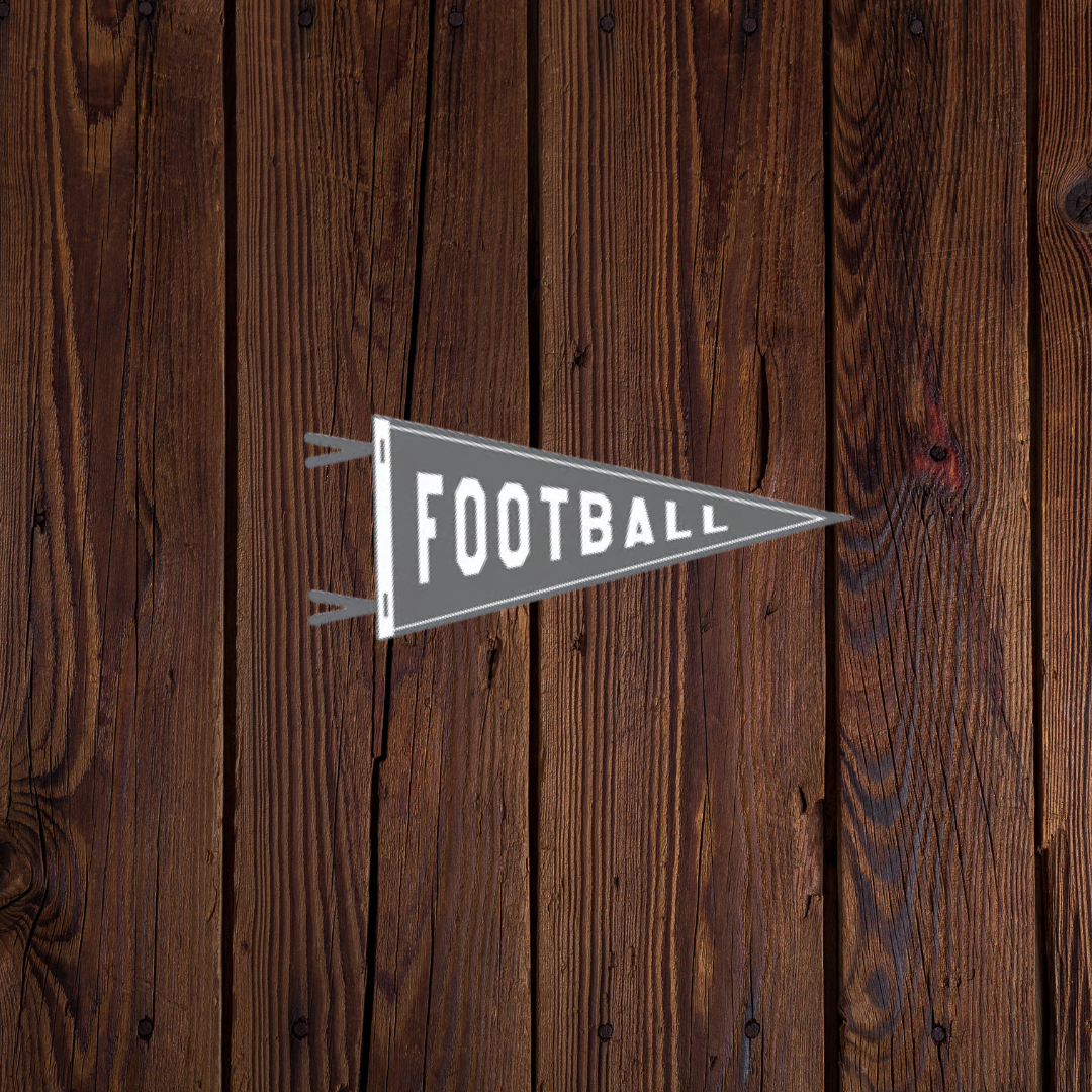 Football Pendant Sticker