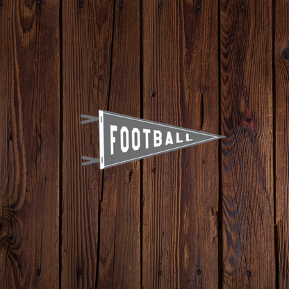 Football Pendant Sticker