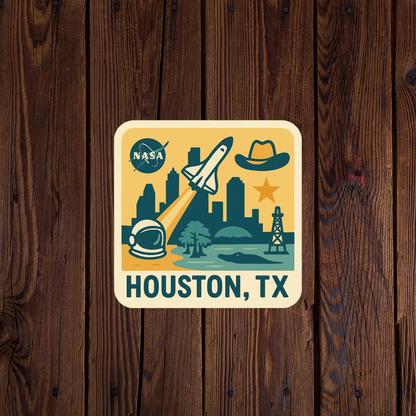 Houston, TX Sticker