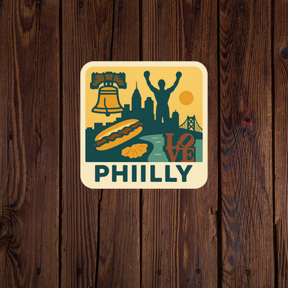 Philly Icon Sticker