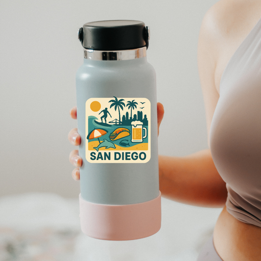 San Diego Icon Sticker