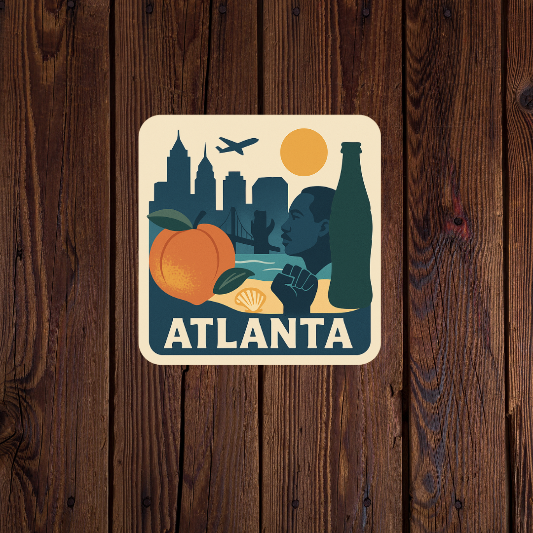 Atlanta Icon City Sticker