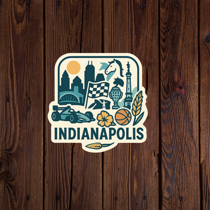 Indianapolis Icon Sticker