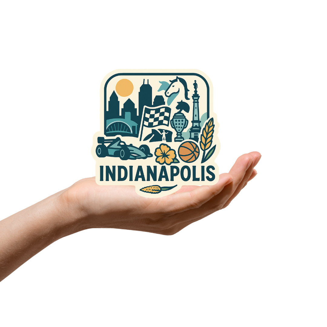 Indianapolis Icon Sticker