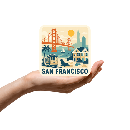San Fransisco Icon Sticker