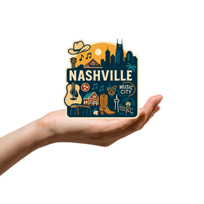 Nashville Icon Sticker