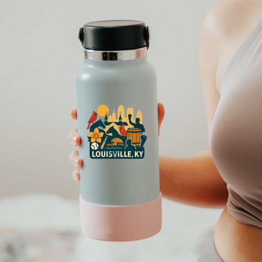 Louisville Kentucky Icon Sticker