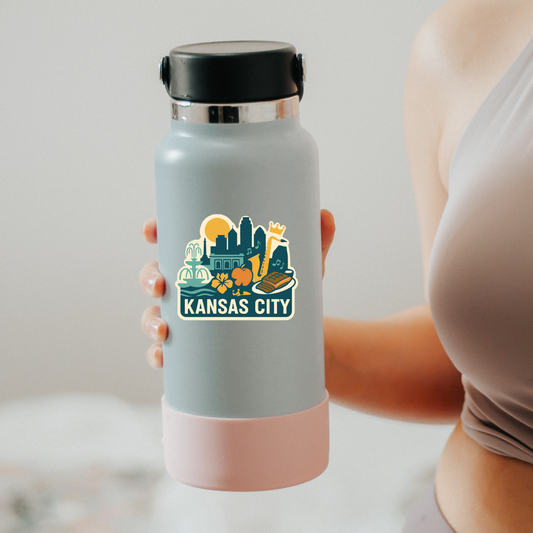 Kansas City Icon Sticker