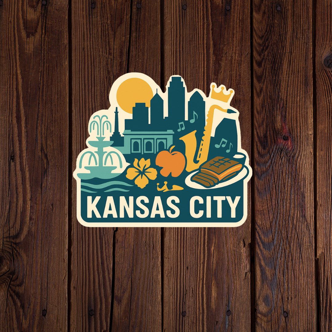 Kansas City Icon Sticker