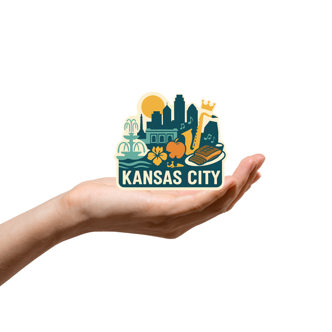 Kansas City Icon Sticker