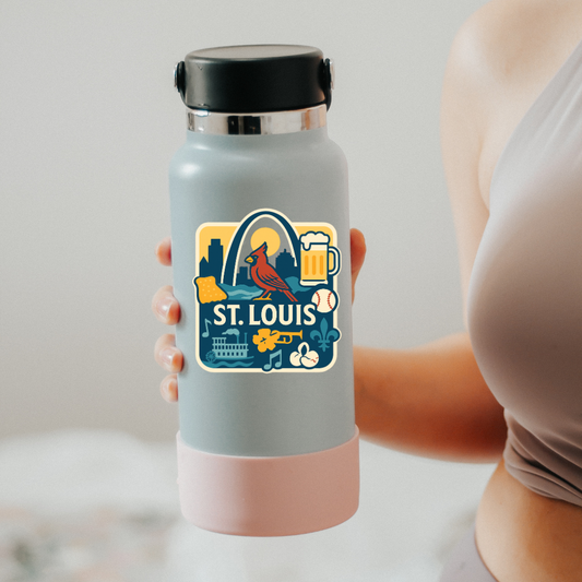 St. Louis City Icon Sticker