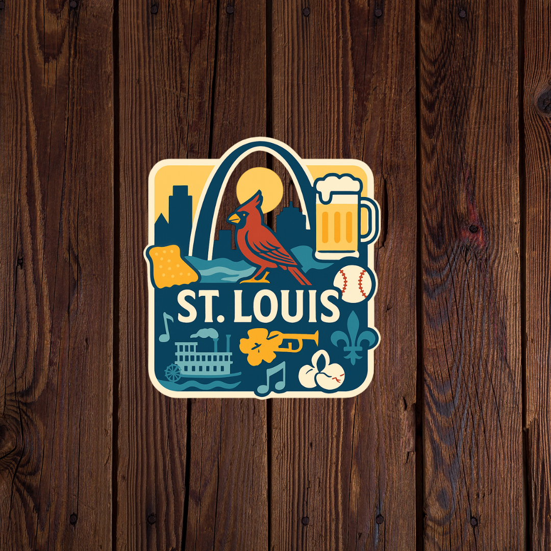 St. Louis City Icon Sticker