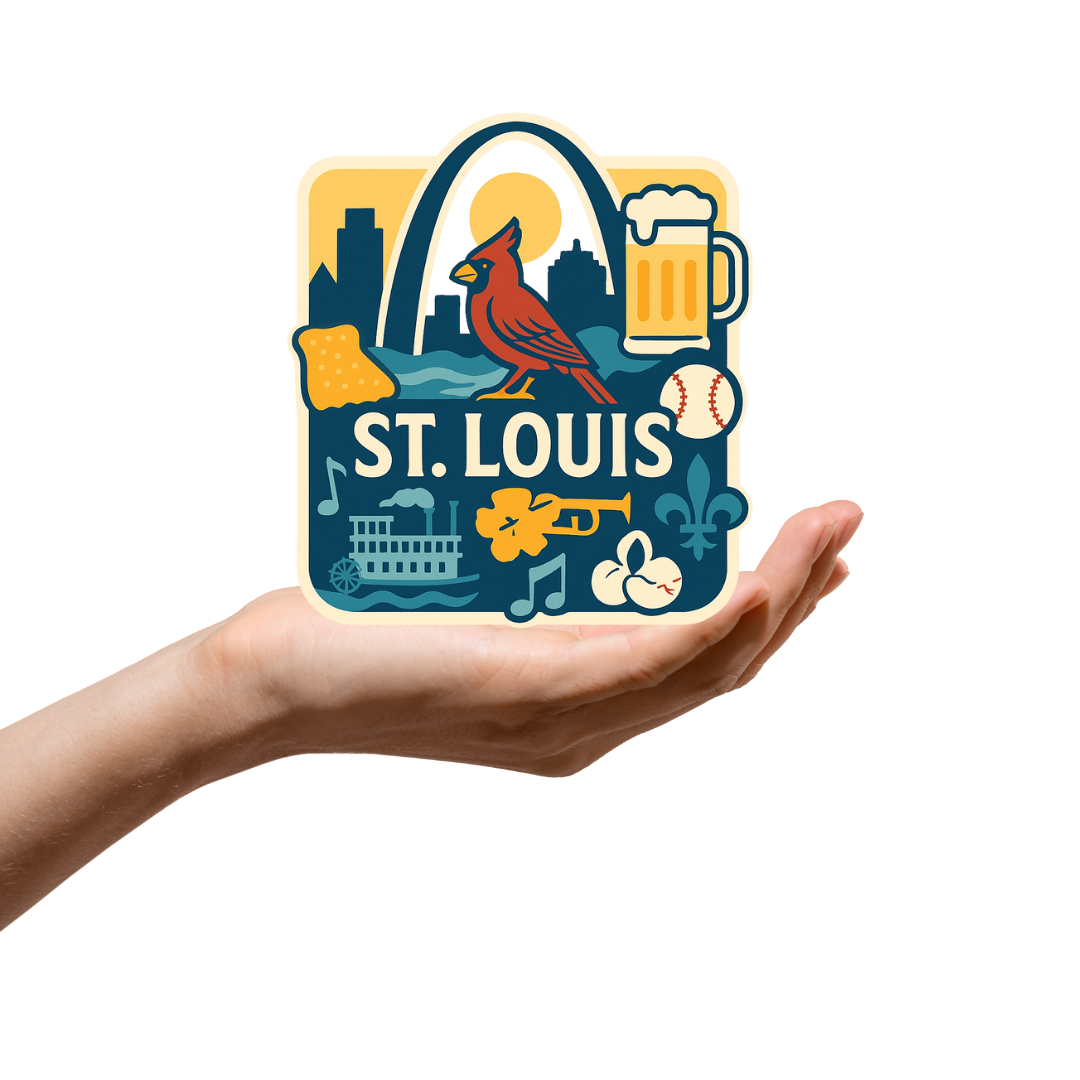 St. Louis City Icon Sticker