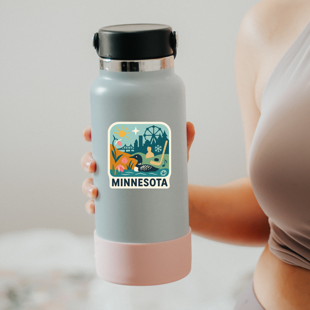 Minnesota Icon Sticker