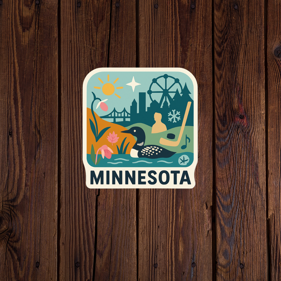 Minnesota Icon Sticker