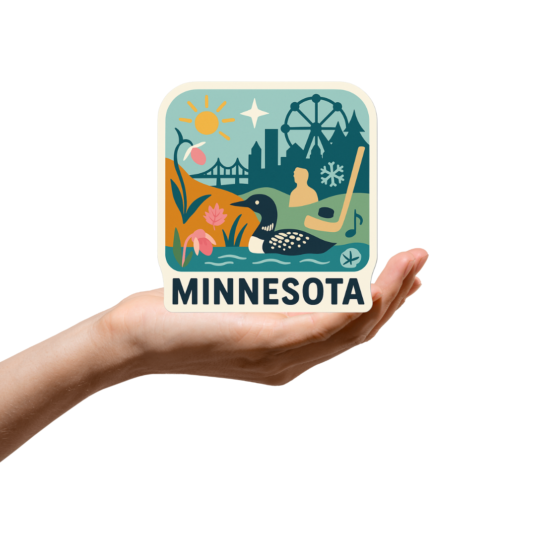 Minnesota Icon Sticker