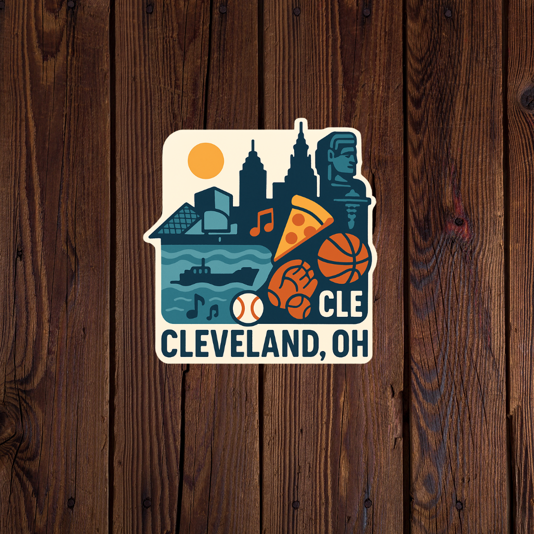 Cleveland Icon Sticker