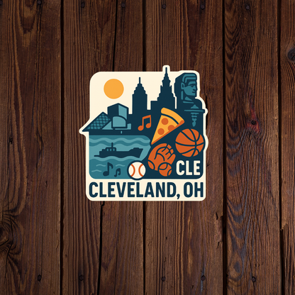 Cleveland Icon Sticker