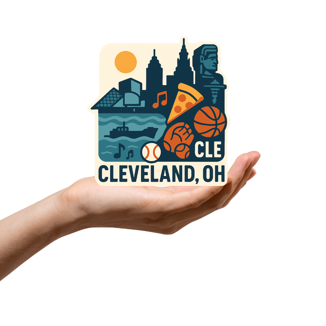 Cleveland Icon Sticker