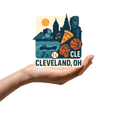 Cleveland Icon Sticker