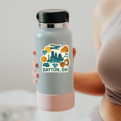 Dayton, Ohio Icon Sticker