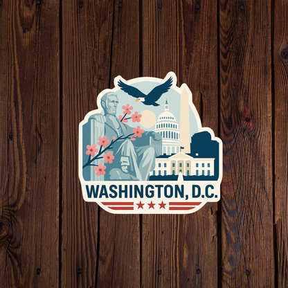 Washington, DC Icon Sticker