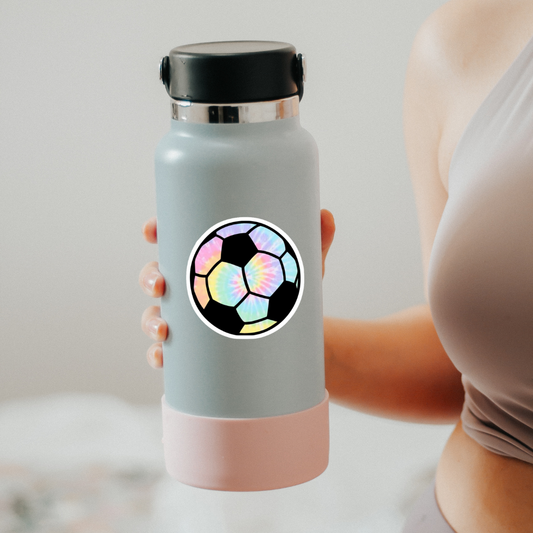 Colorful Soccer Sticker