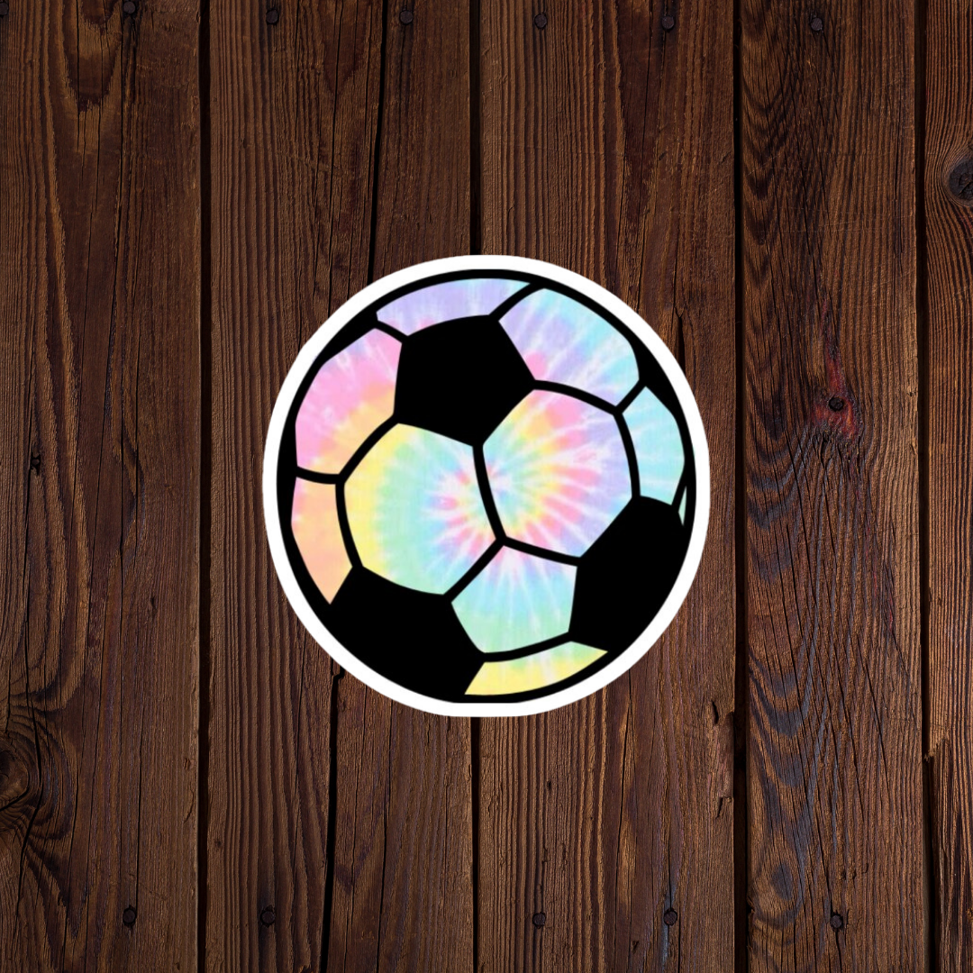 Colorful Soccer Sticker