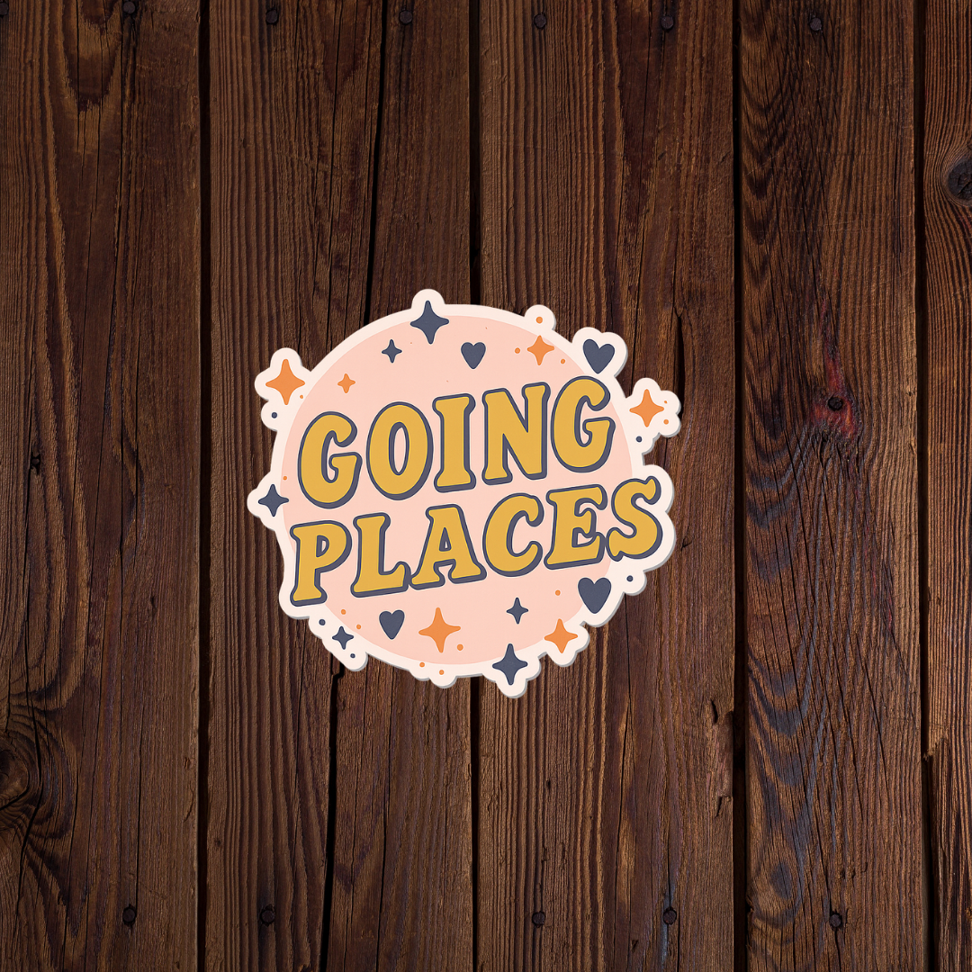Going Places Sticker