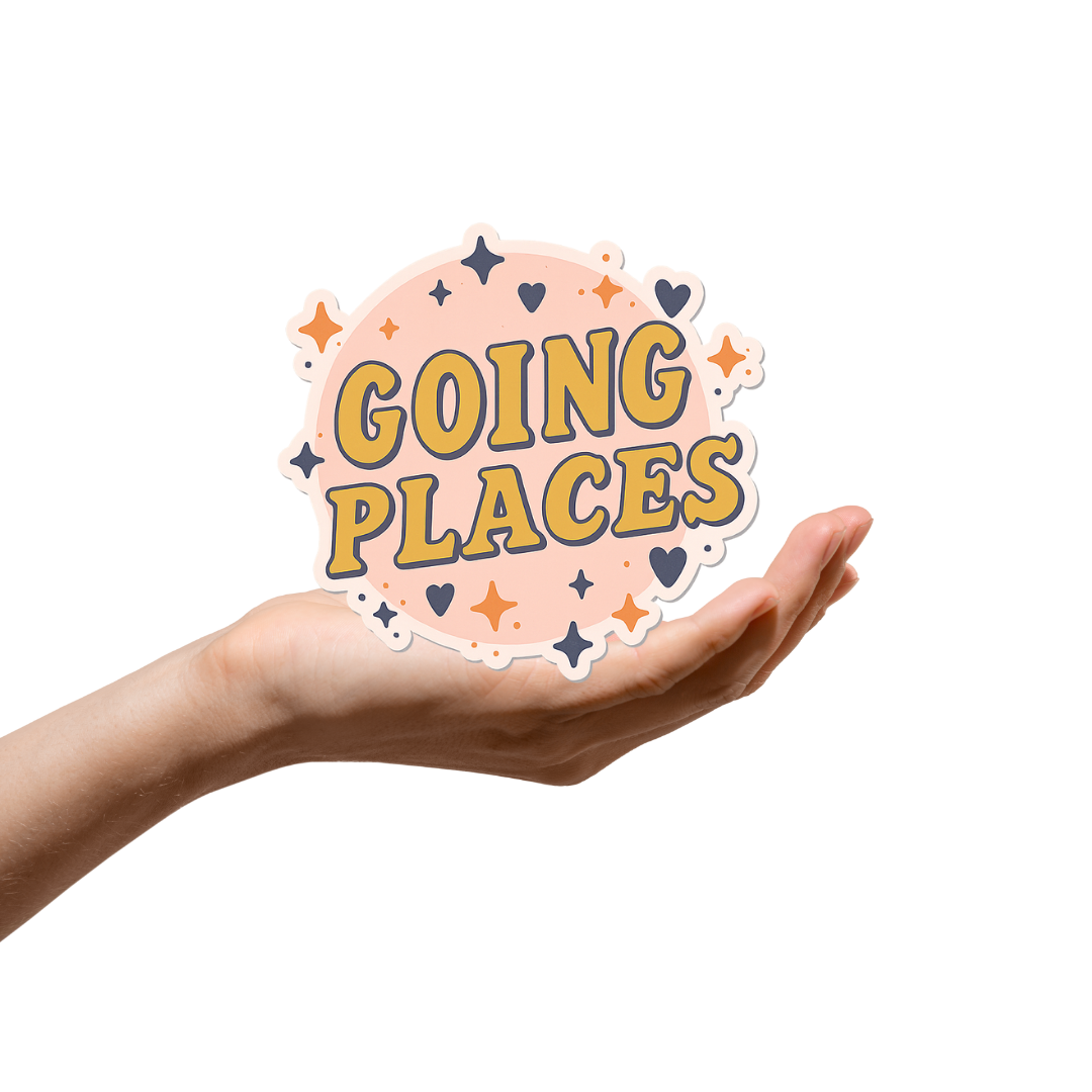 Going Places Sticker