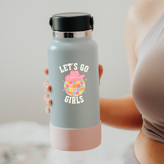 Lets go girls sticker