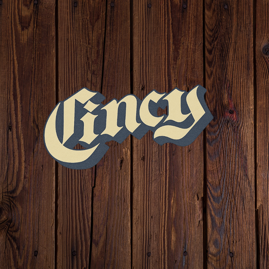 Cincy Sticker