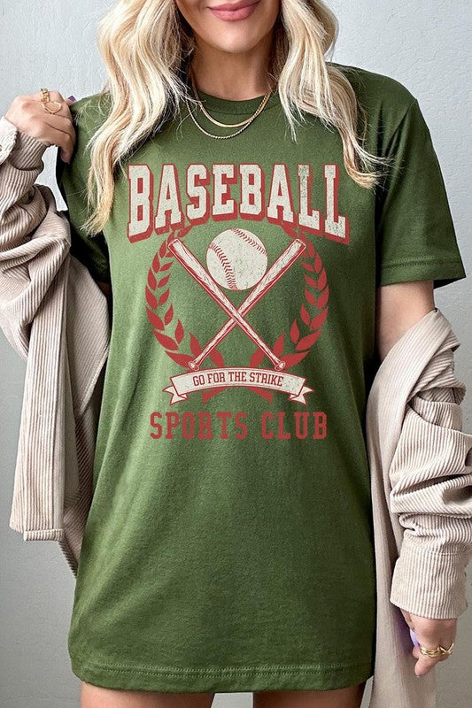 Baseball Sports Club Graphic T Shirts