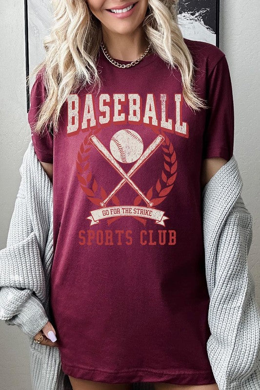 Baseball Sports Club Graphic T Shirts