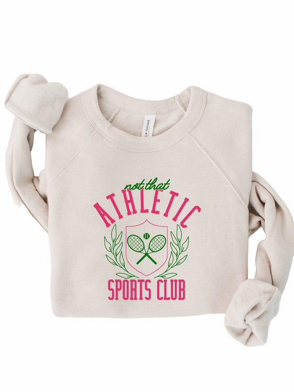 Not That Athletic Sports Club Graphic Sweatshirt